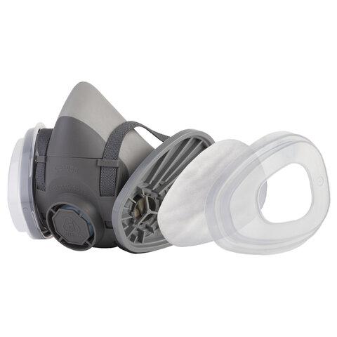 Полумаска фильтрующая Jeta Safety 5500P, обтюратор термопласт, без фильтров, размер L, 5500P-L